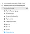 onOffice Makler-App E-Mail Ordner