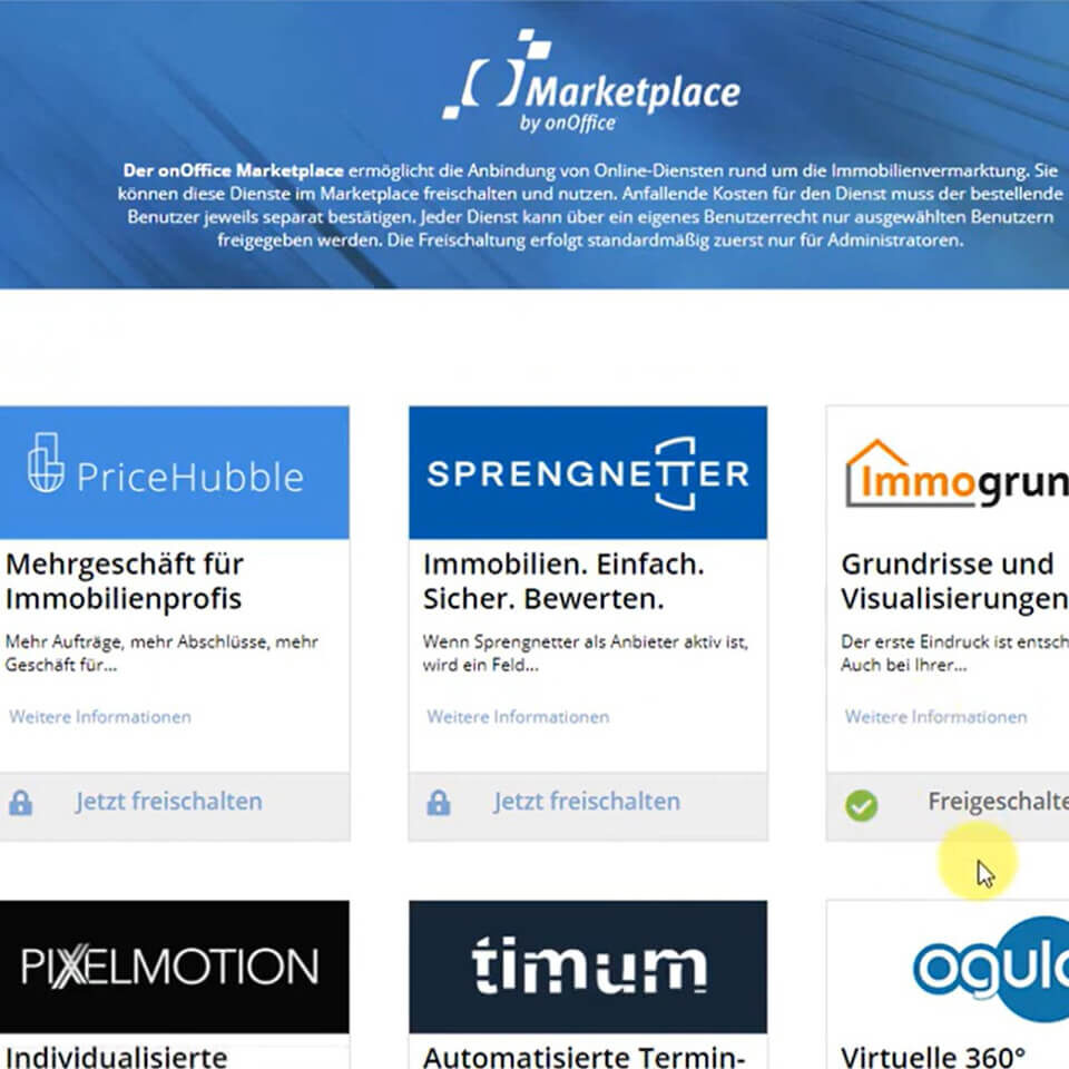 onOffice Marketplace - onOffice