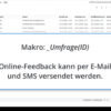 Veröffentlichung online feedback