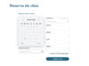 Captura de pantalla de la reserva de cita